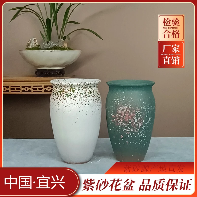 6#手工花盆 室内复古款 清仓 捡漏 绿植高25cm 口径15cm 2.68kg