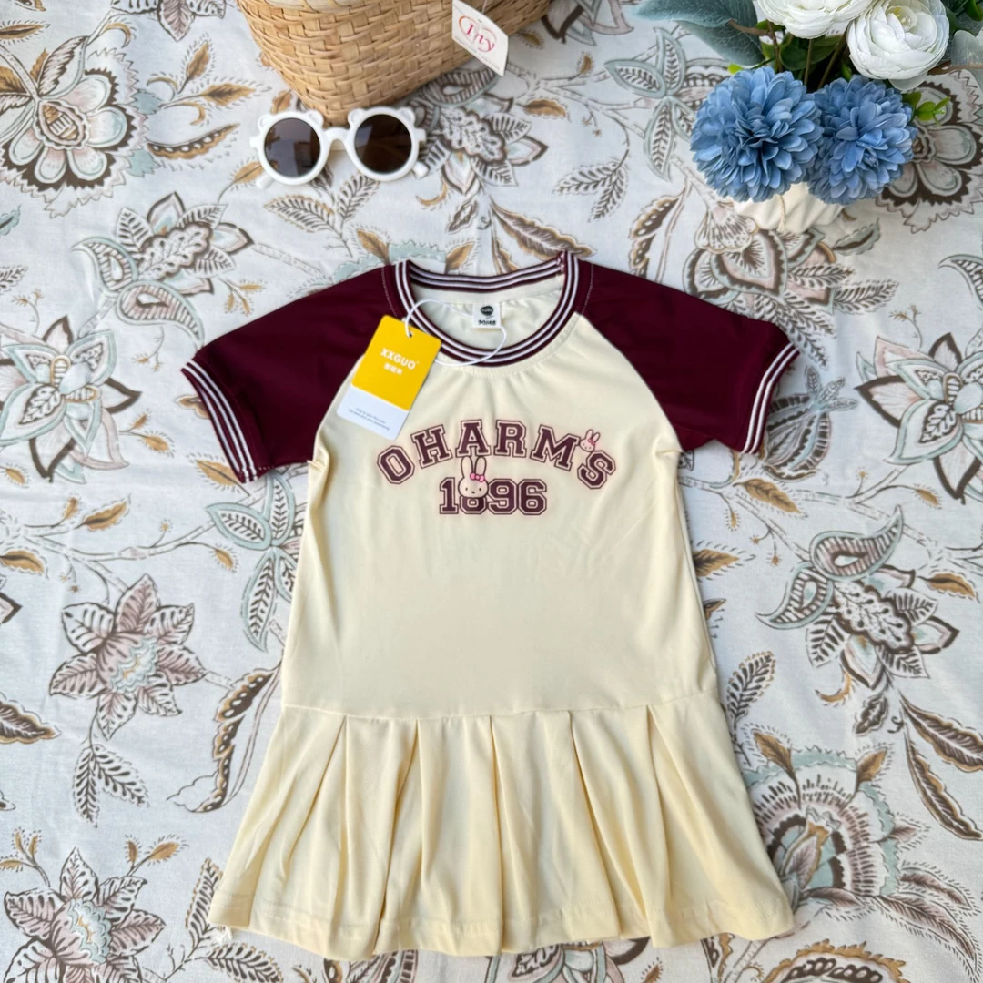 （轻微韵色，不退不售后）星星果夏天女童连衣裙