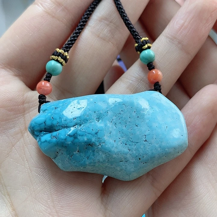 绿松石珠宝奇石未镶嵌