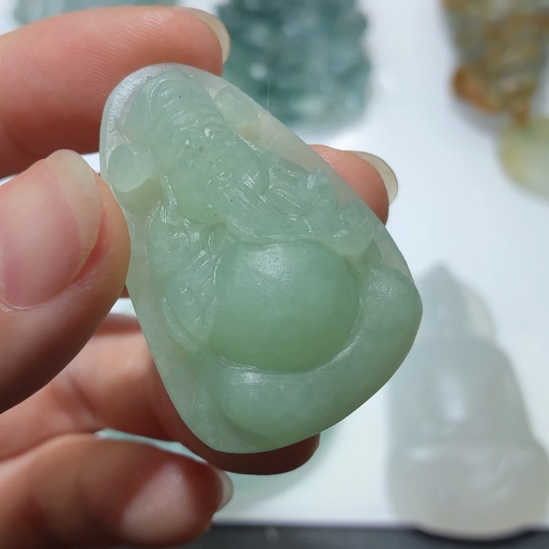 定制翡翠未镶嵌毛货