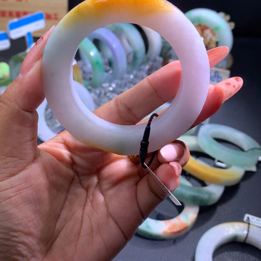 橘***京定制翡翠未镶嵌正