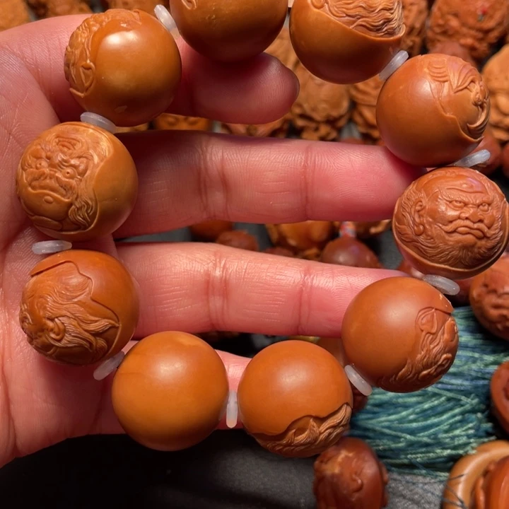 【闪购商品】橄榄核手串/手链光珠钟馗