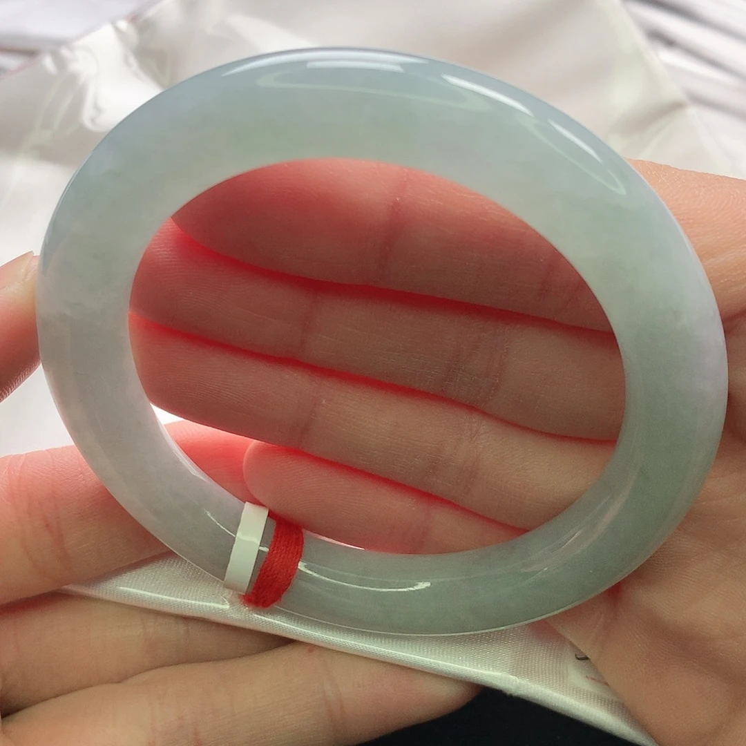 翡翠未镶嵌手镯缅甸5556