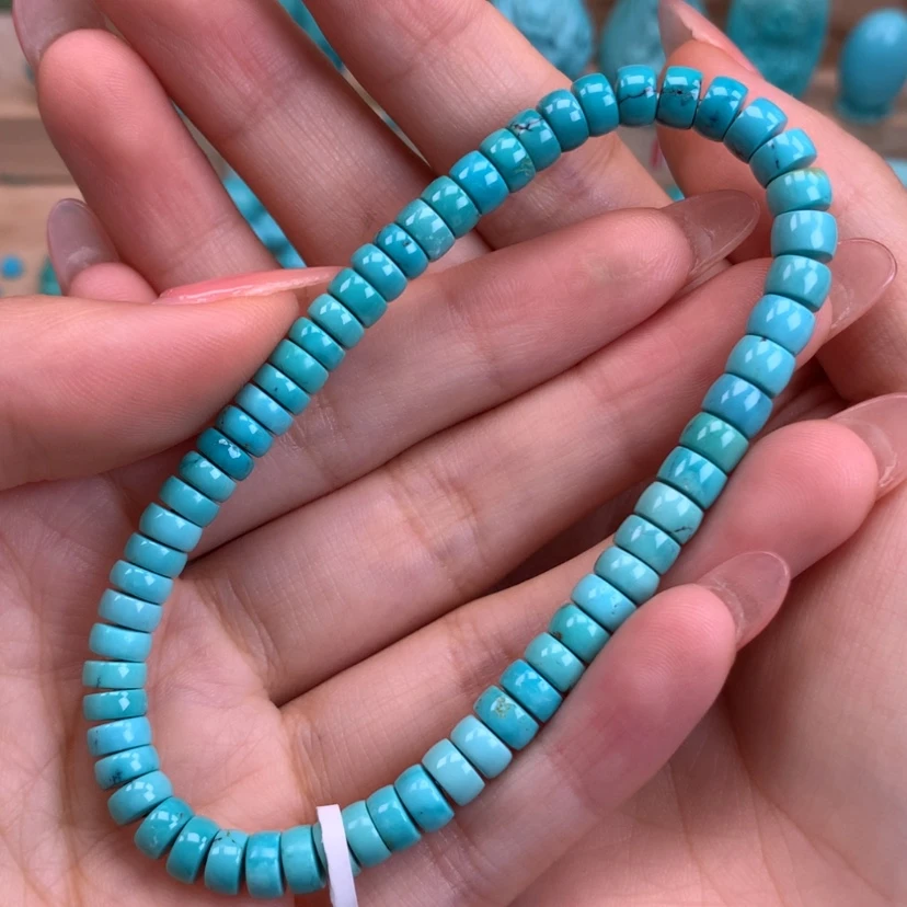 【闪购商品】绿松石未镶嵌福利直切手串6