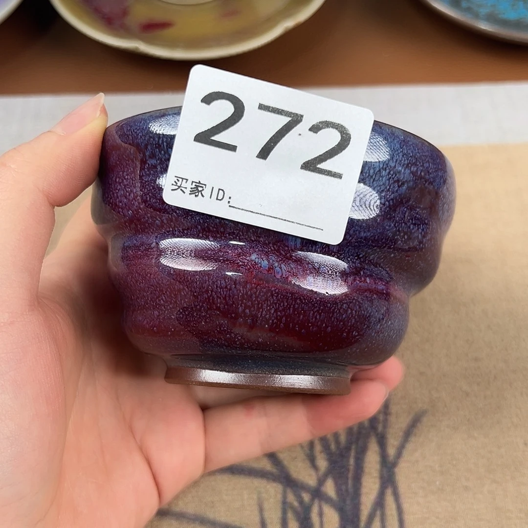 陶摆件神垕原产地钧瓷茶器