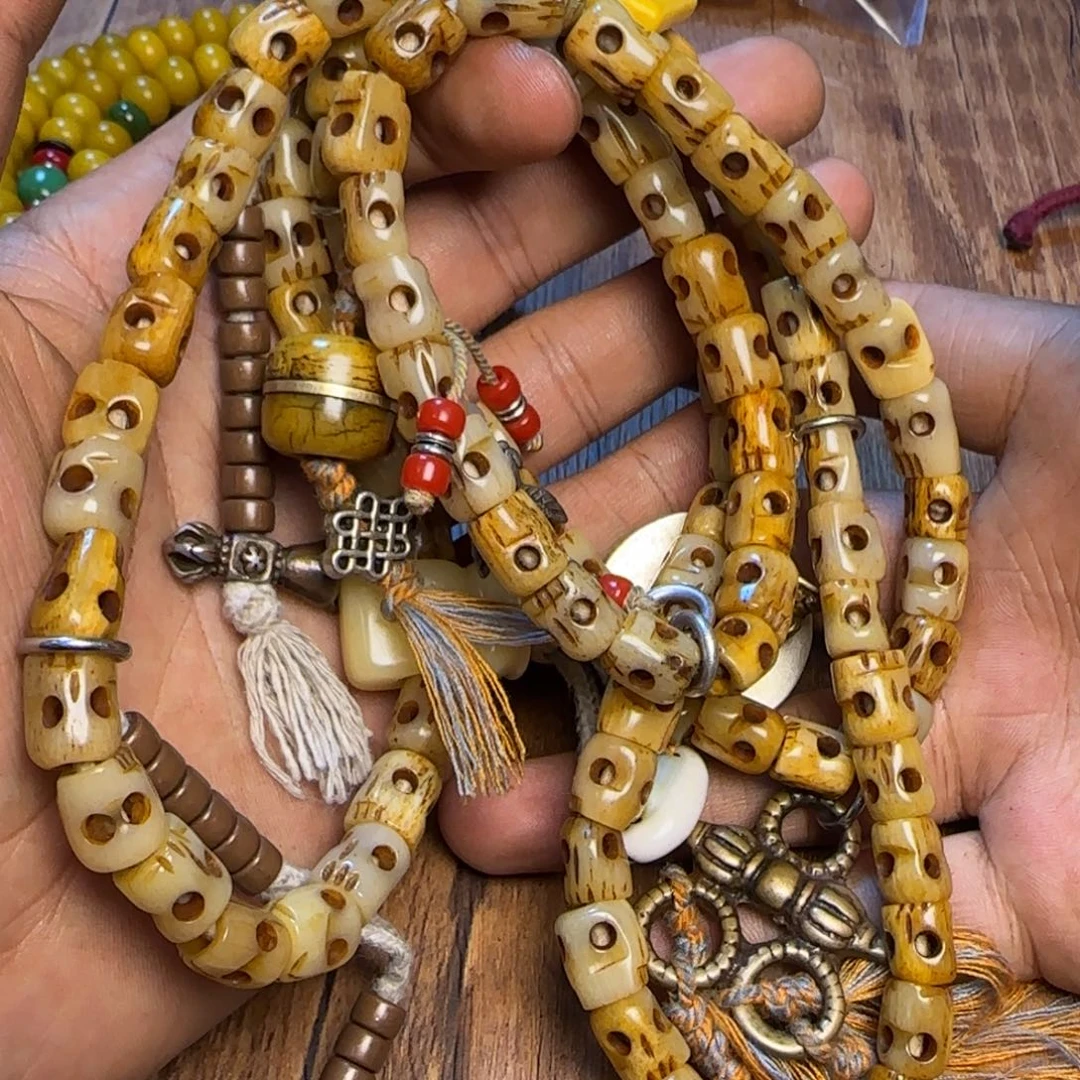 鹿骨手串/手链自***鱼小黑