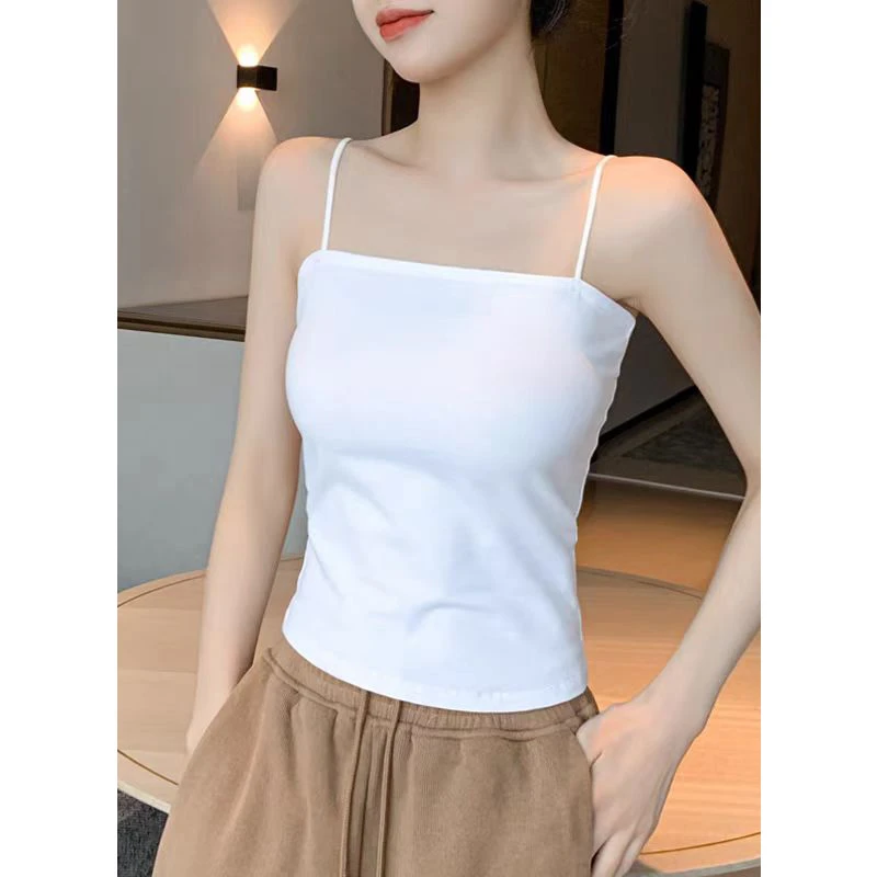 吊带美背带胸垫外穿百搭修身不挑人上衣不漏 PX-56789