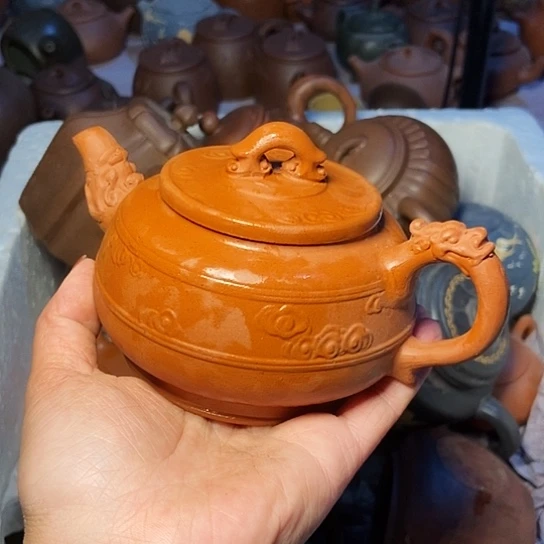 全手工制作宜兴紫砂壶