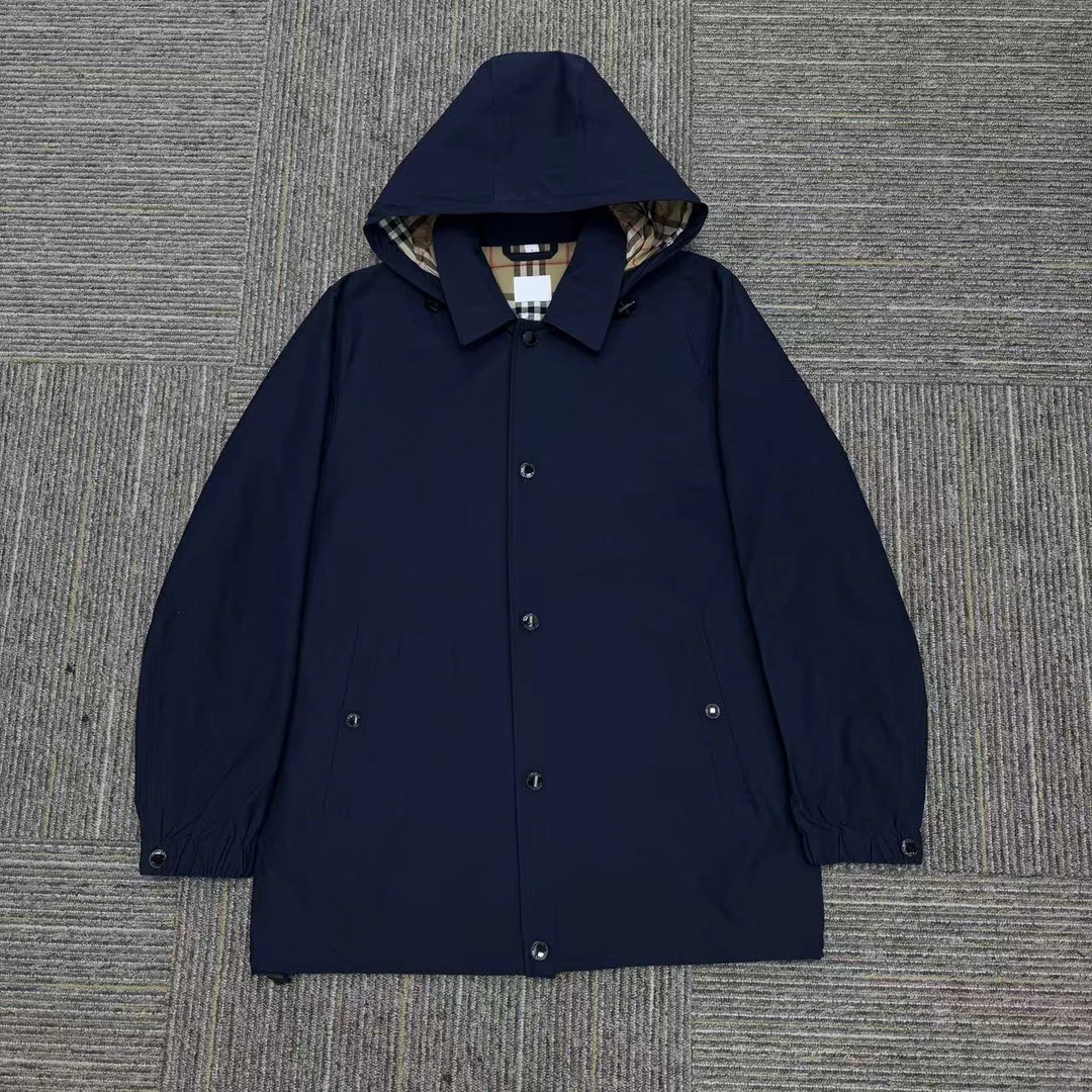 【静静殴货轻奢】小巴爱穿的男士双色长款夹克