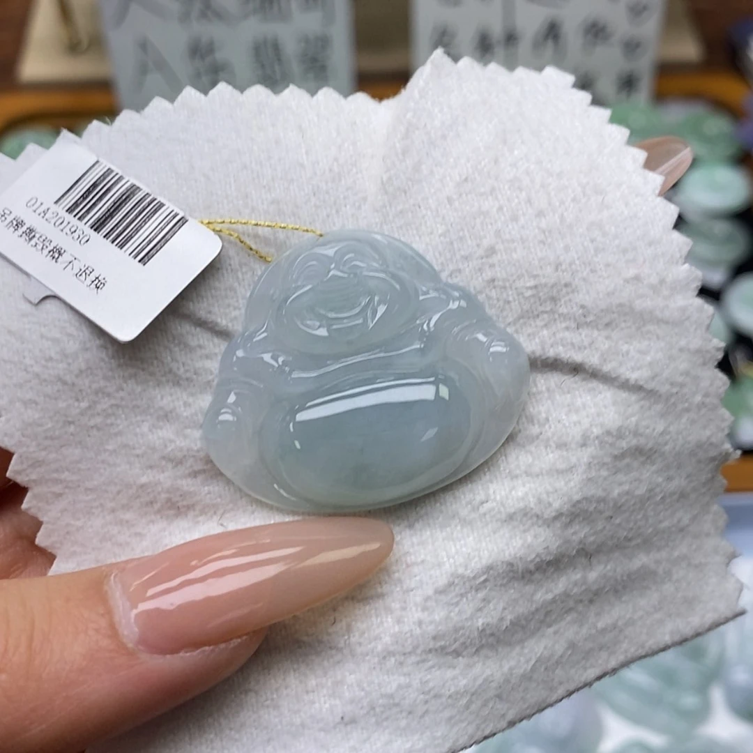 【闪购商品】翡翠颈饰未镶嵌佛公