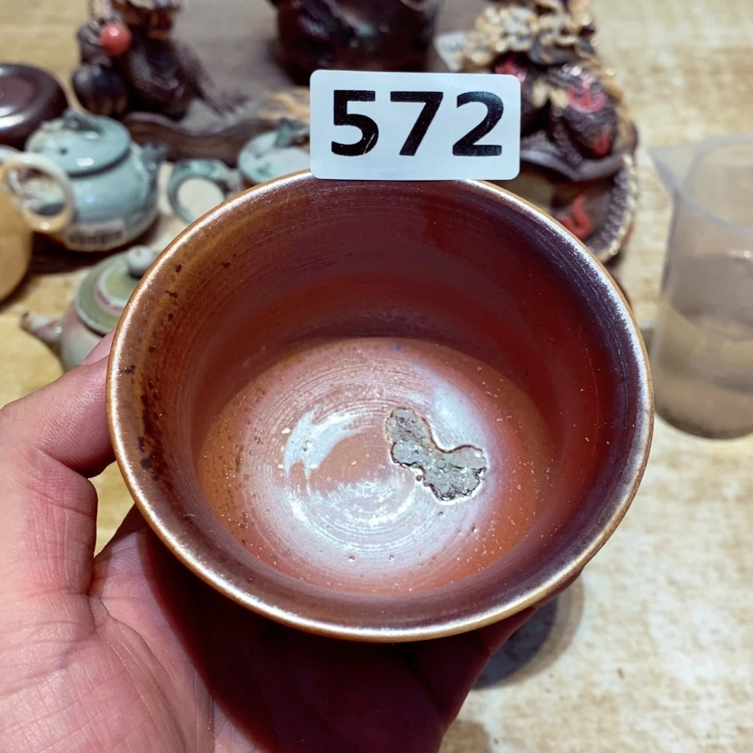 柴烧茶具陶瓷杯子