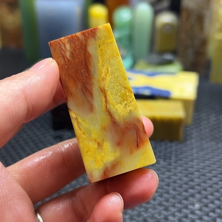 时***语青田石印章石印章石