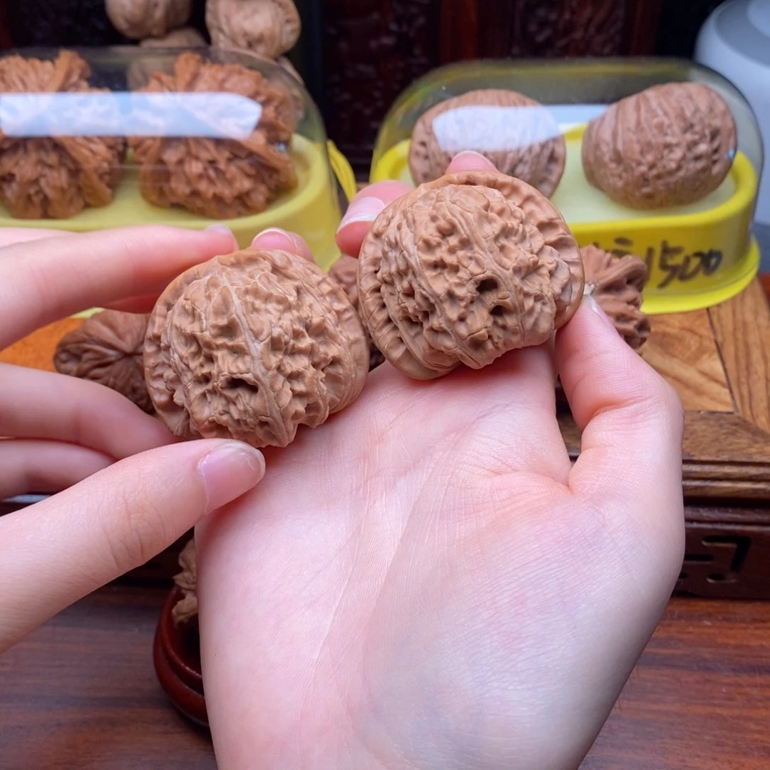 吊坠文玩核桃42白狮子