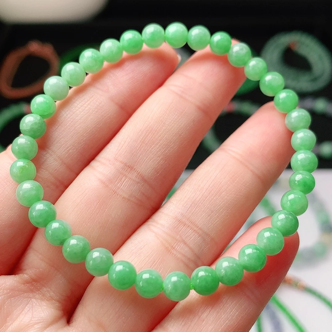 翡翠未镶嵌手链翡翠