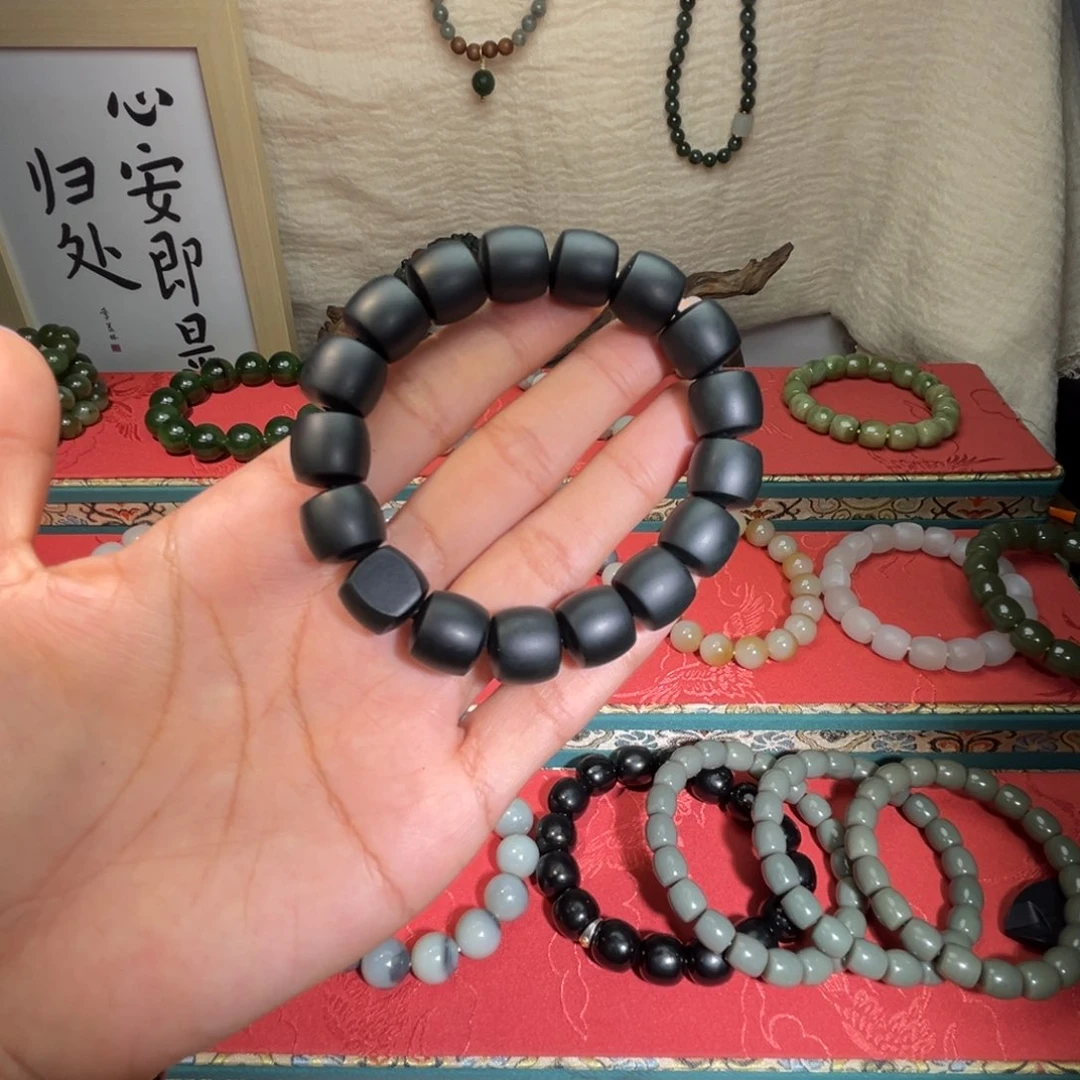 和田玉手链未镶嵌