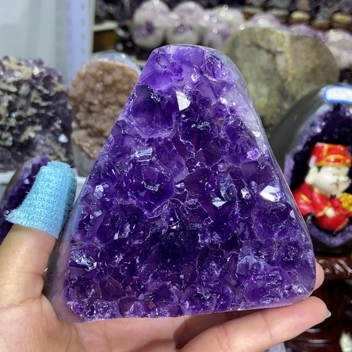 大型摆件（非配饰）未镶嵌紫晶小潘