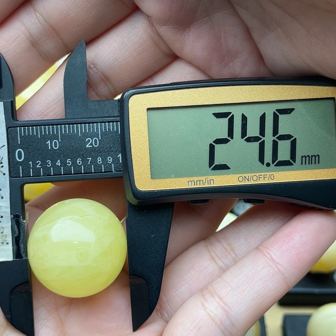 裸石琥珀未镶嵌W*…蜜蜡圆珠梦微瑕