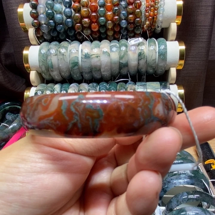 手镯玛瑙/玉髓未镶嵌60口