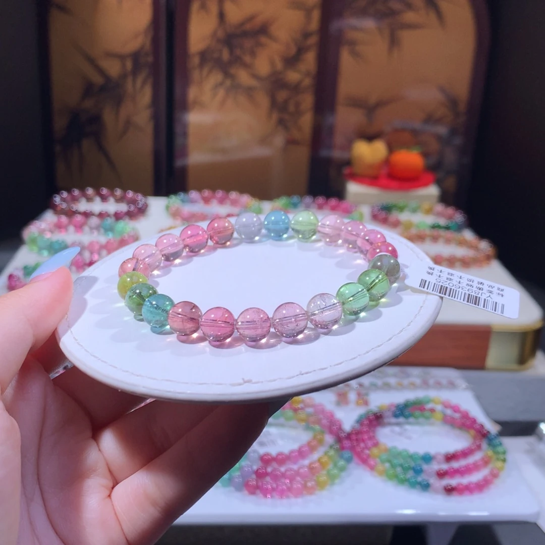 未镶嵌手链碧玺碧玺