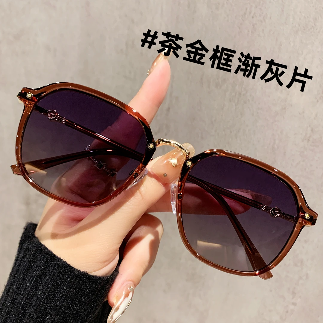 太阳镜女士2025新款高级感偏光防紫外线墨镜开车专用防晒大脸显瘦