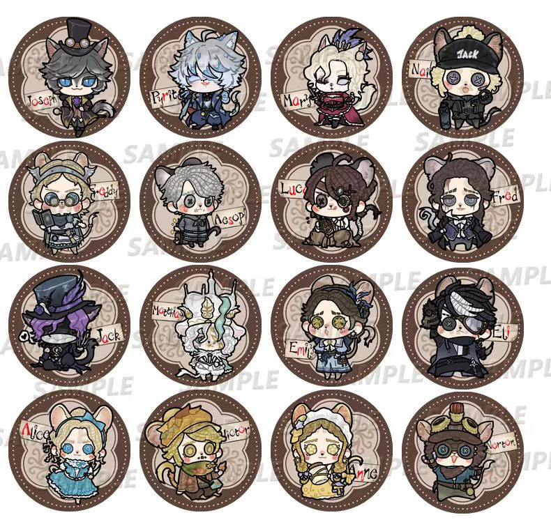 （拆盒）同人周边猫鼠系列吧唧徽章拍立得盲盒代拆