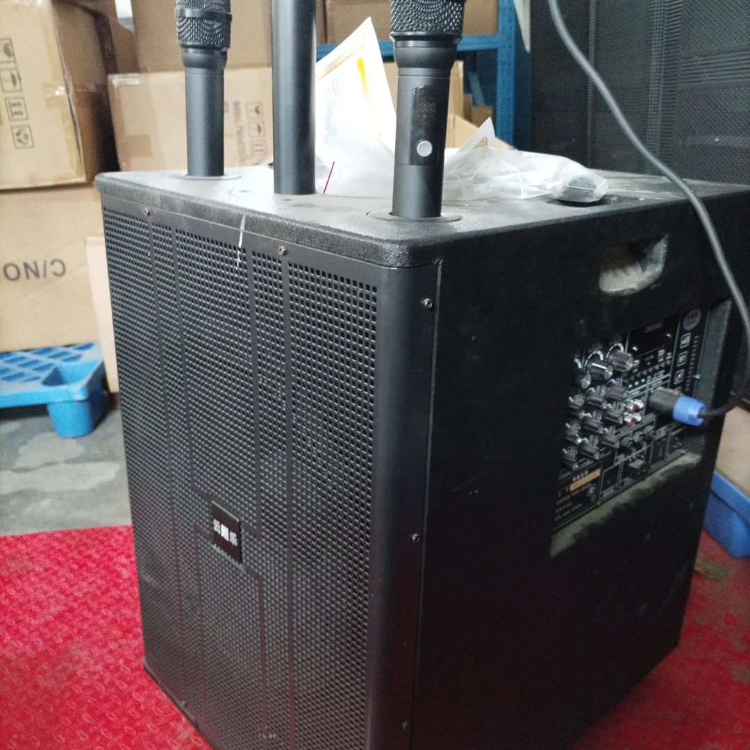 未拆封  15寸线阵音箱，带一副箱，型号H999-6，包邮