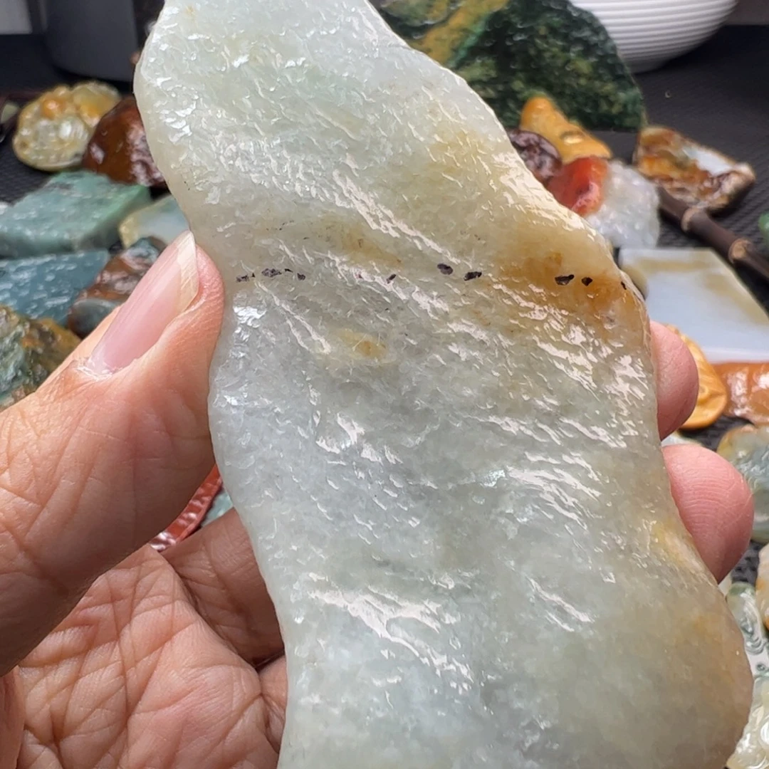 翡翠裸石缅甸翡翠