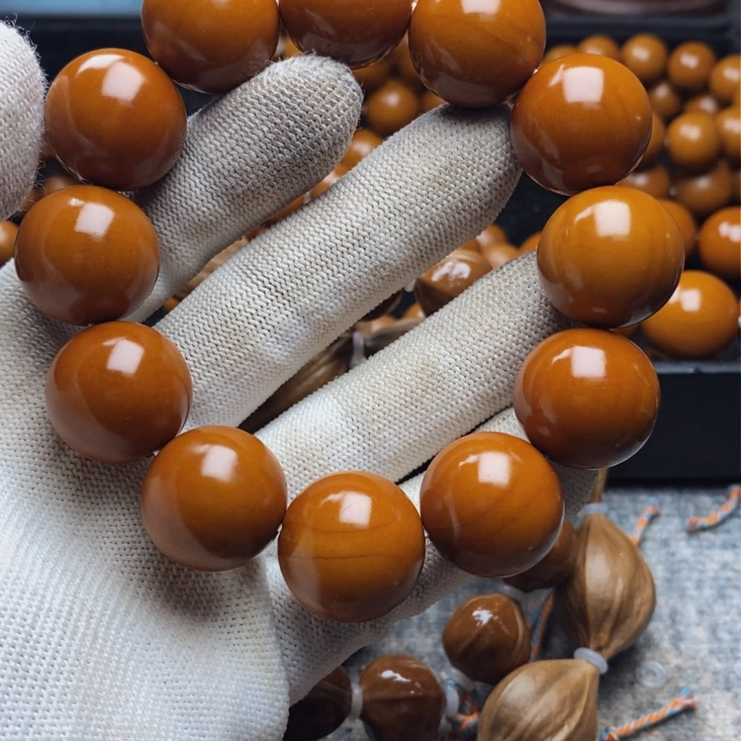 橄榄核手串/手链根**俊1.98尺寸铁核