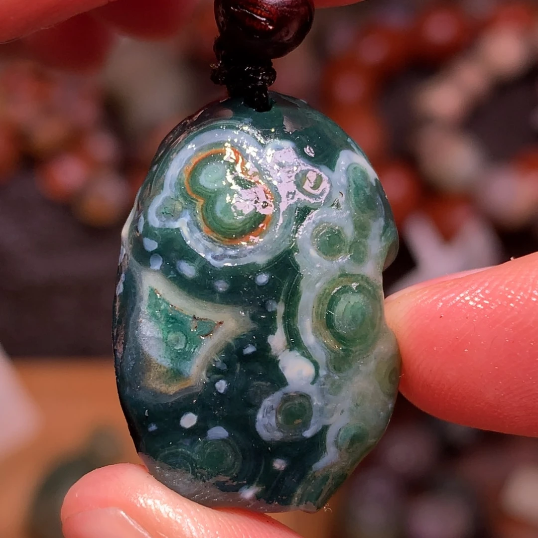 未镶嵌玛瑙/玉髓珠宝半成品