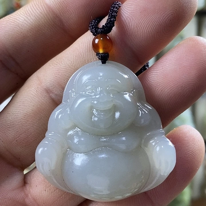 和田玉（糖玉）未镶嵌颈饰