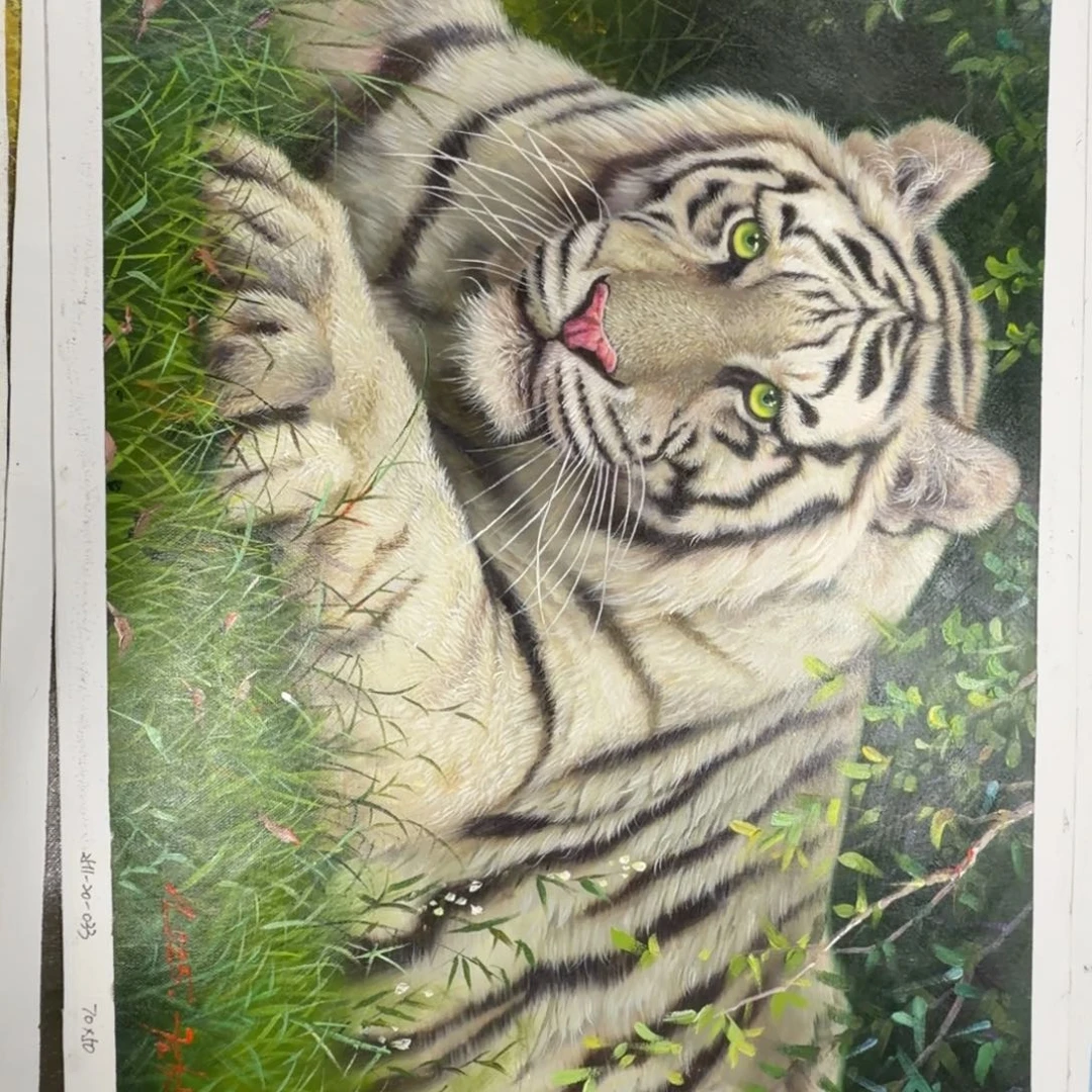 油画加油加油努力加油努力