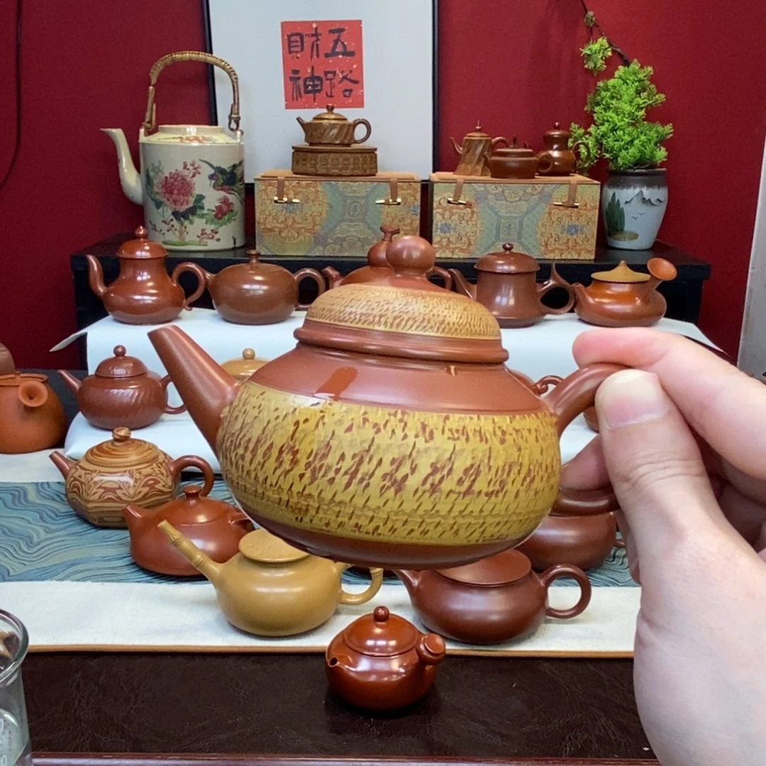 紫砂茶壶潮州手工艺