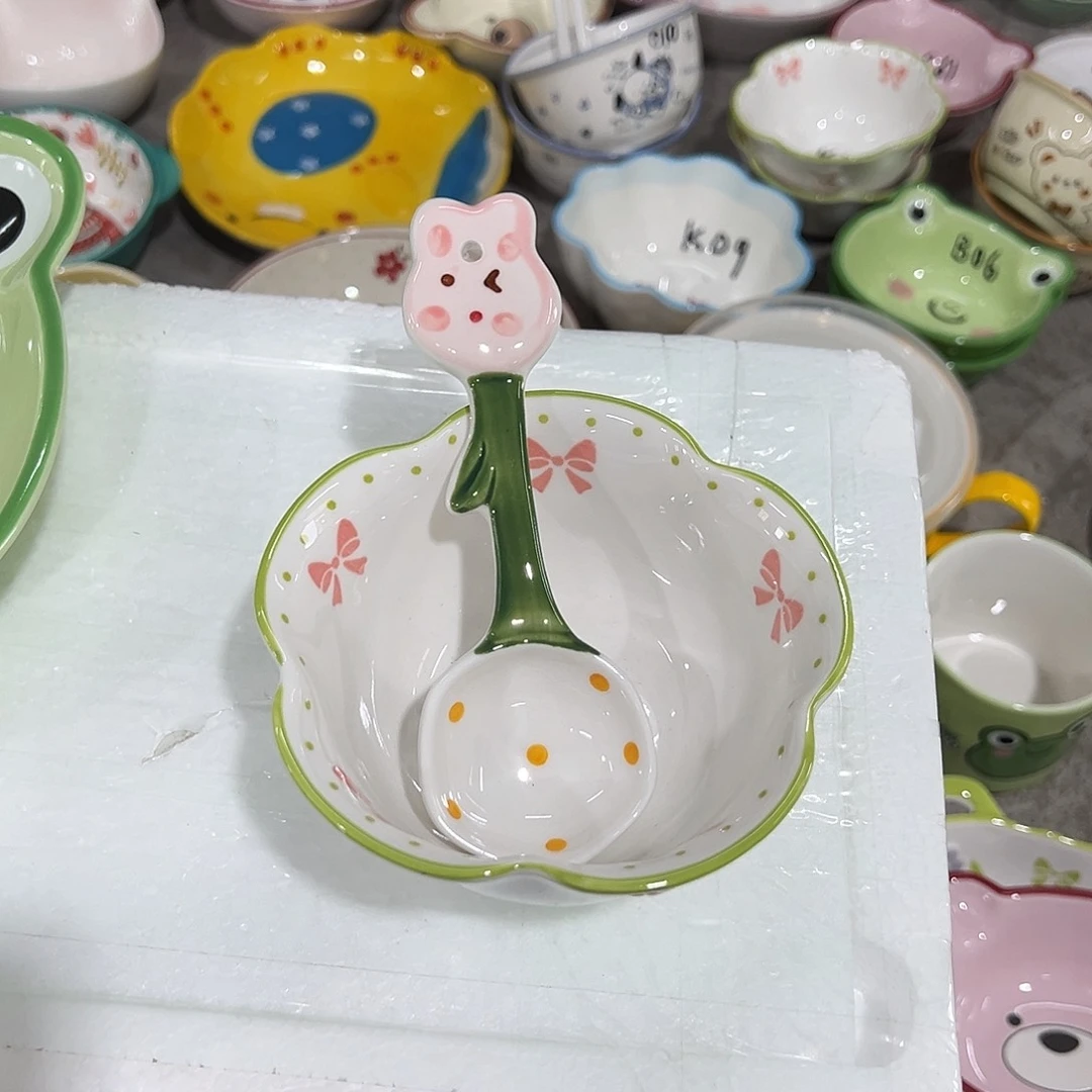 高温陶瓷釉下彩微瑕