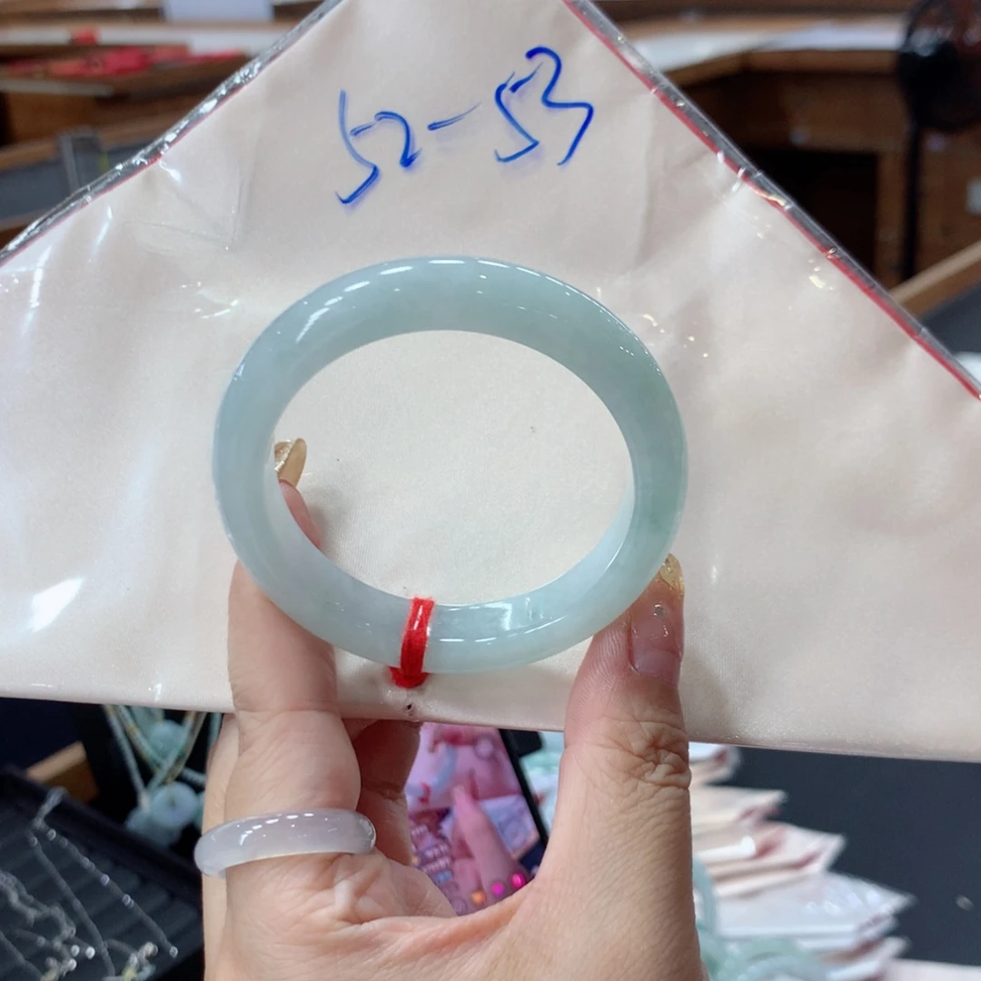 翡翠未镶嵌手镯买断