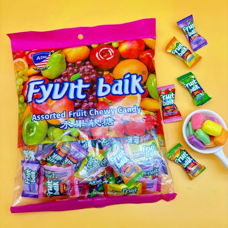 ADM马来风味混合水果味软糖结婚喜糖糖果网红休闲零食散装瑞士糖