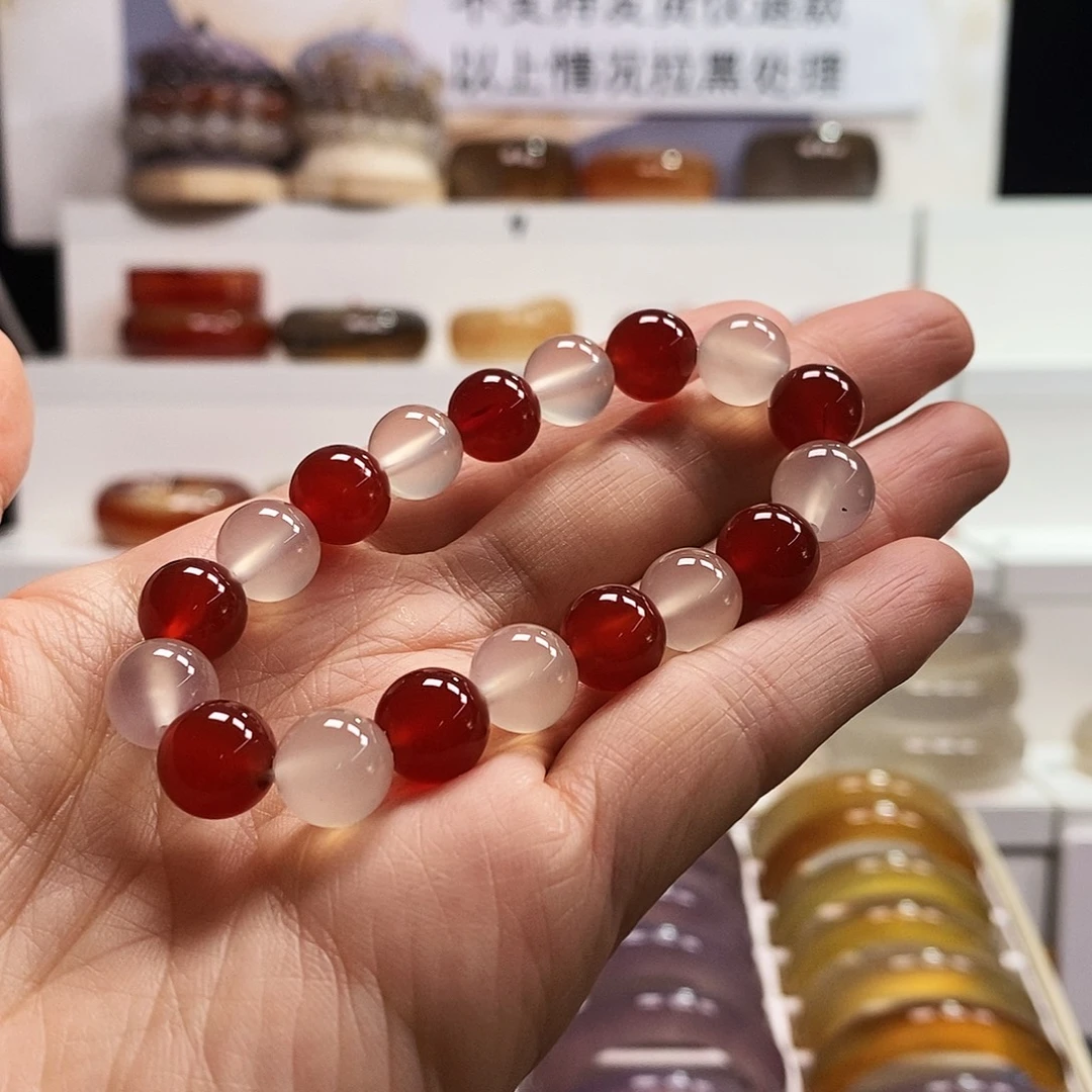 玛瑙/玉髓未镶嵌手链