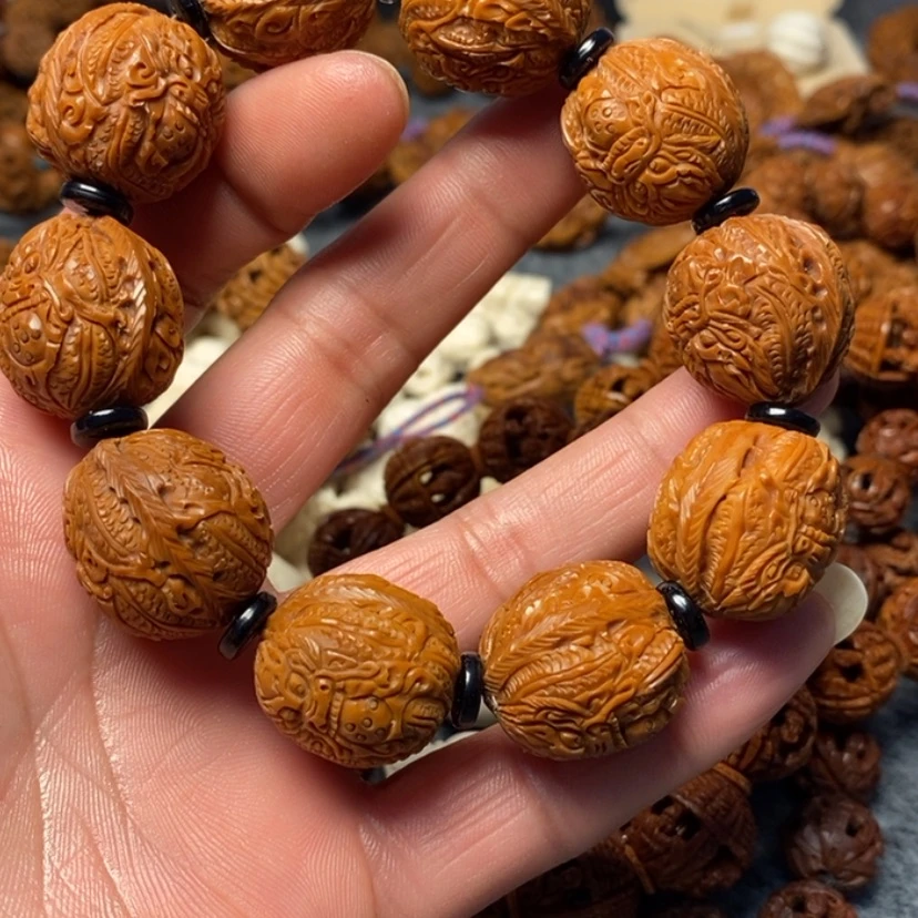 【闪购商品】手串/手链核桃虎*桃核雕刻