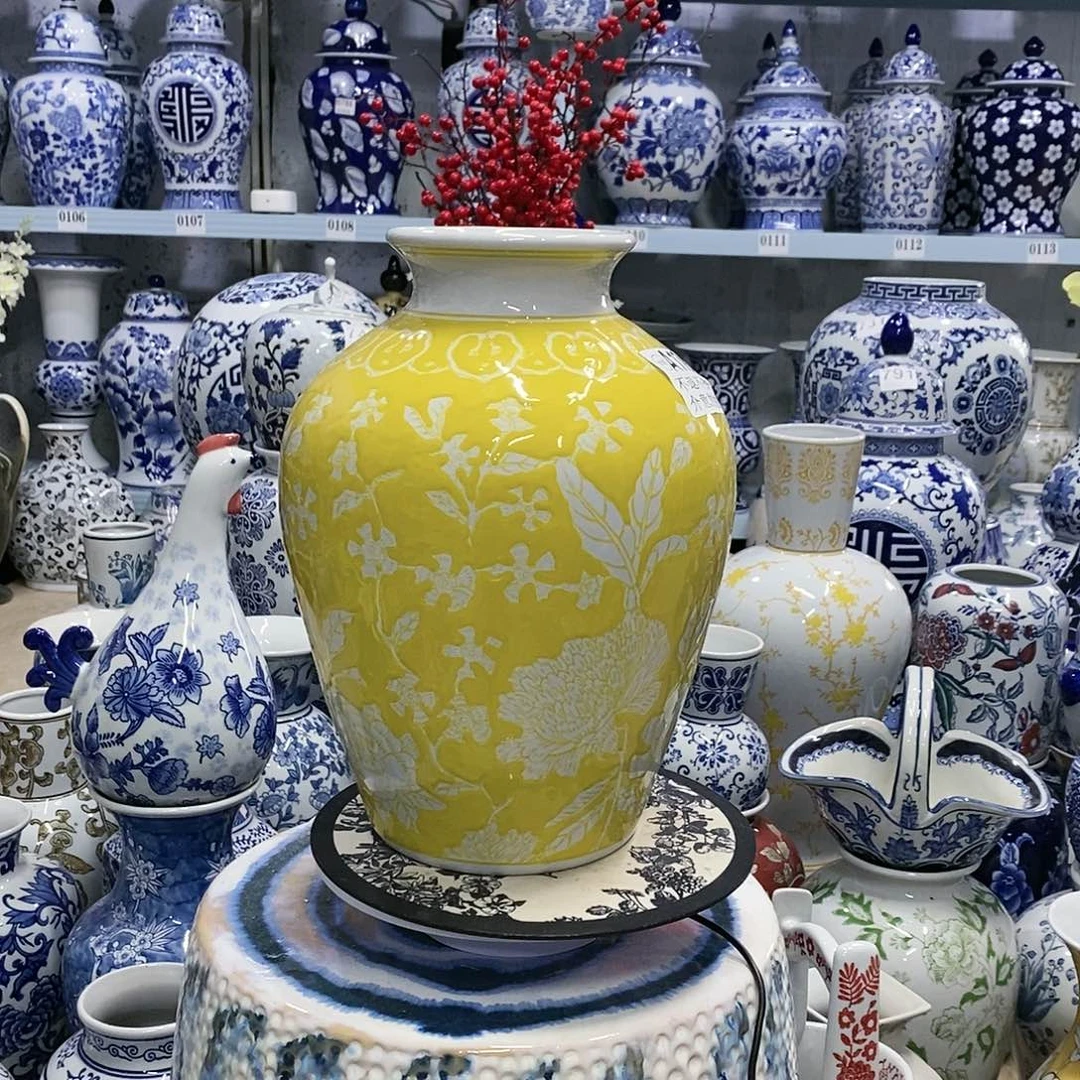 【闪购商品】摆件微瑕花瓶瓷器30.11.22………………