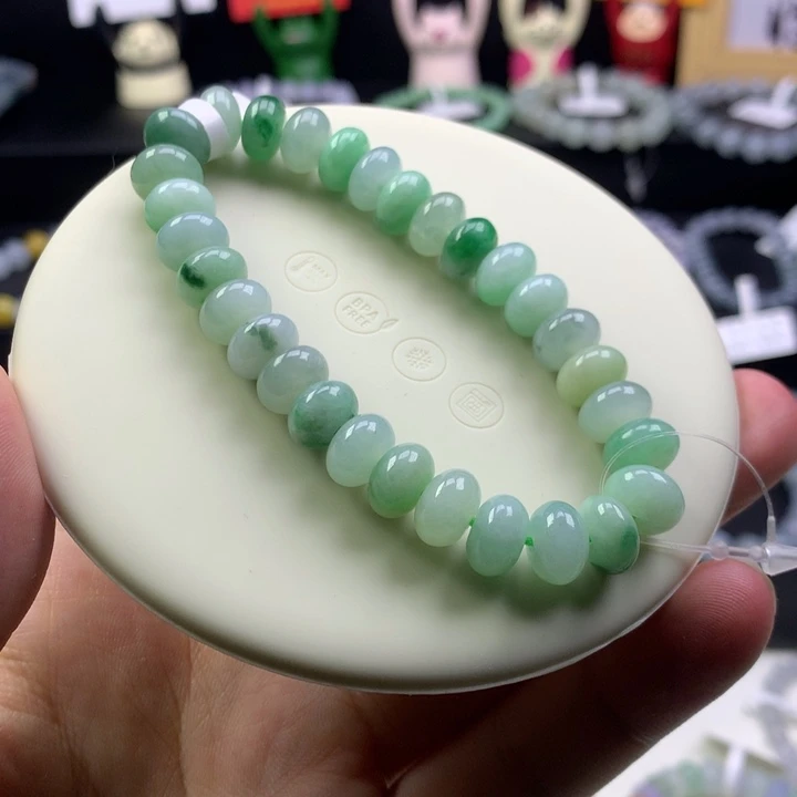 未镶嵌手链翡翠卡9
