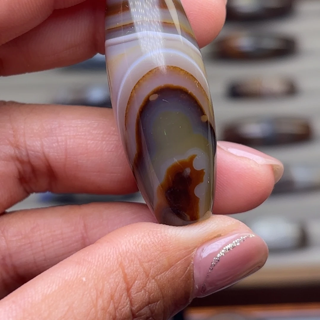 玛瑙/玉髓未镶嵌颈饰