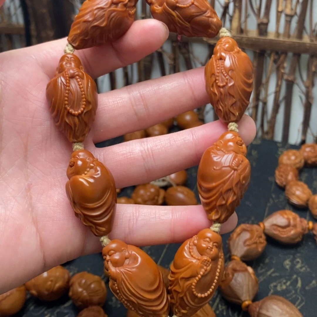 橄榄核手串k***生弥勒