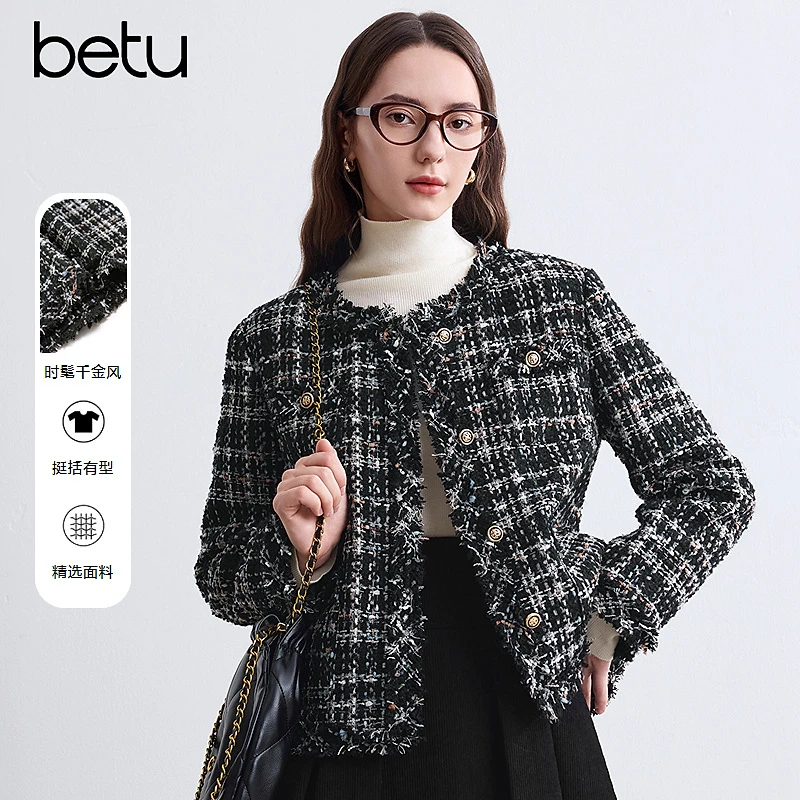 【籽言甄选】Betu/百图短外套2410T63
