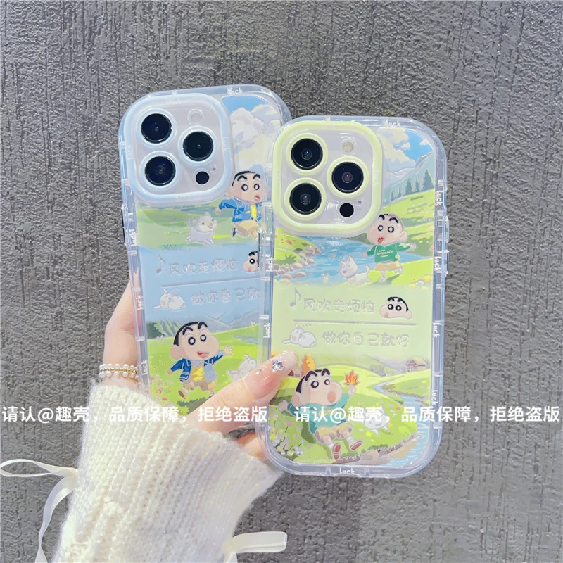 羽纱奶油壳适用苹果16/iPhone/华为荣耀/OPPO/VIVO/小米/手机壳潮