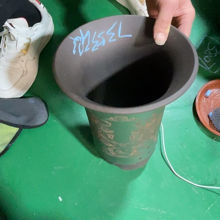 @***@花盆紫砂微瑕大号