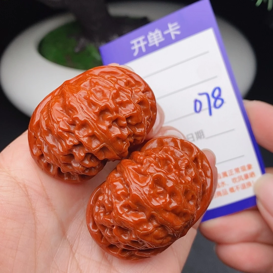 文玩核桃把件43宫灯078