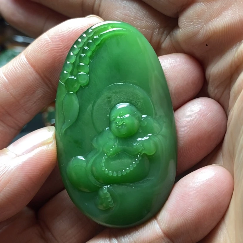 【闪购商品】和田玉（碧玉）挂件未镶嵌