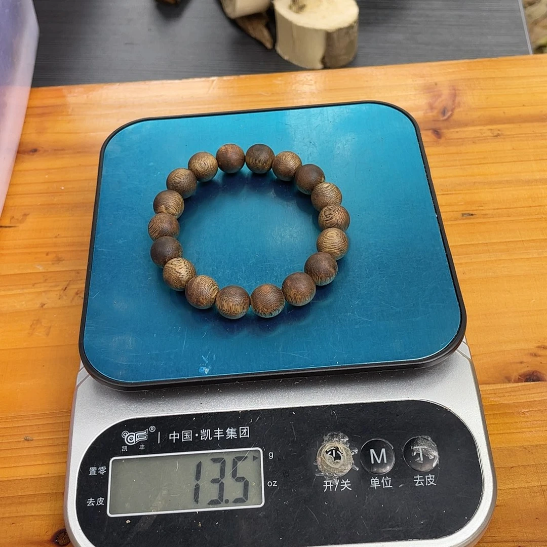 手串沉香木木**明卡12手串高油13克➕