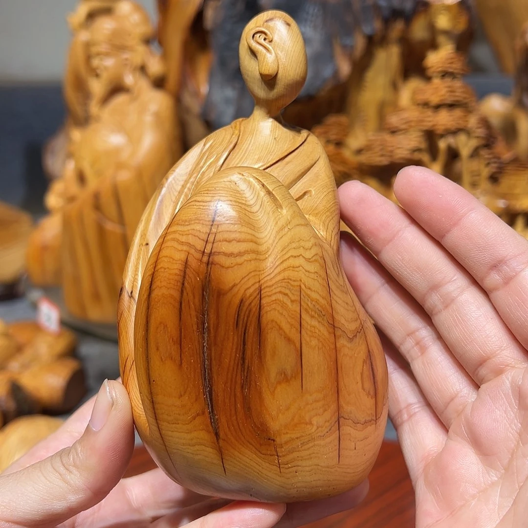 柏木（崖柏）崖柏木手把件摆件