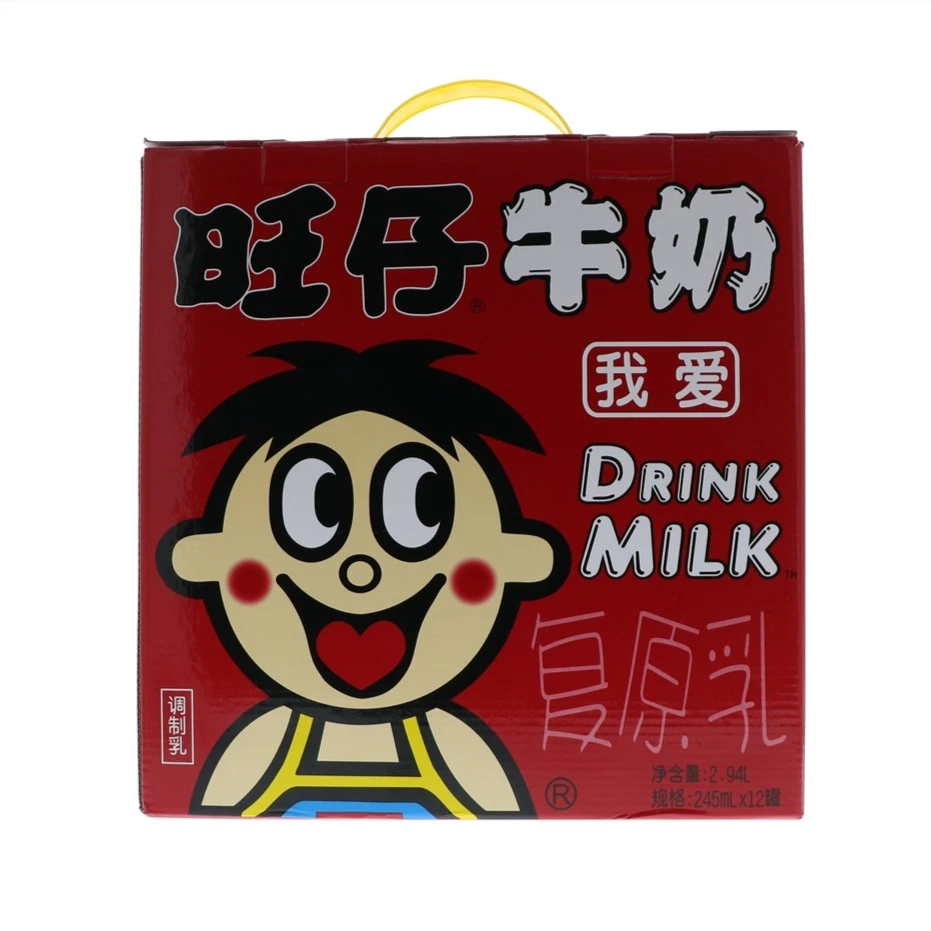 旺仔牛奶复原乳2940ml(245ml*12罐)