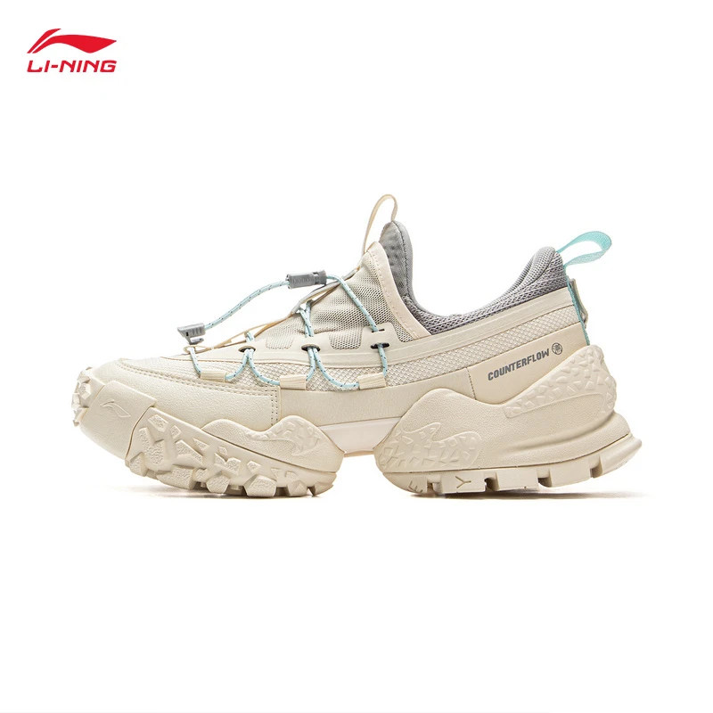 李宁户外CF溯｜林境行山LITE休闲鞋女反光春季户外运动鞋子AHCV050